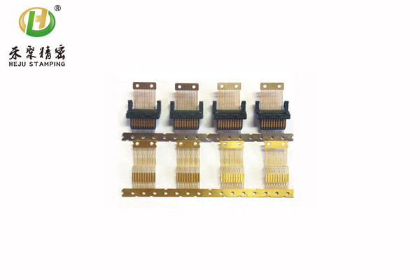 模内注塑usb冲压件 模内注塑usb冲压件